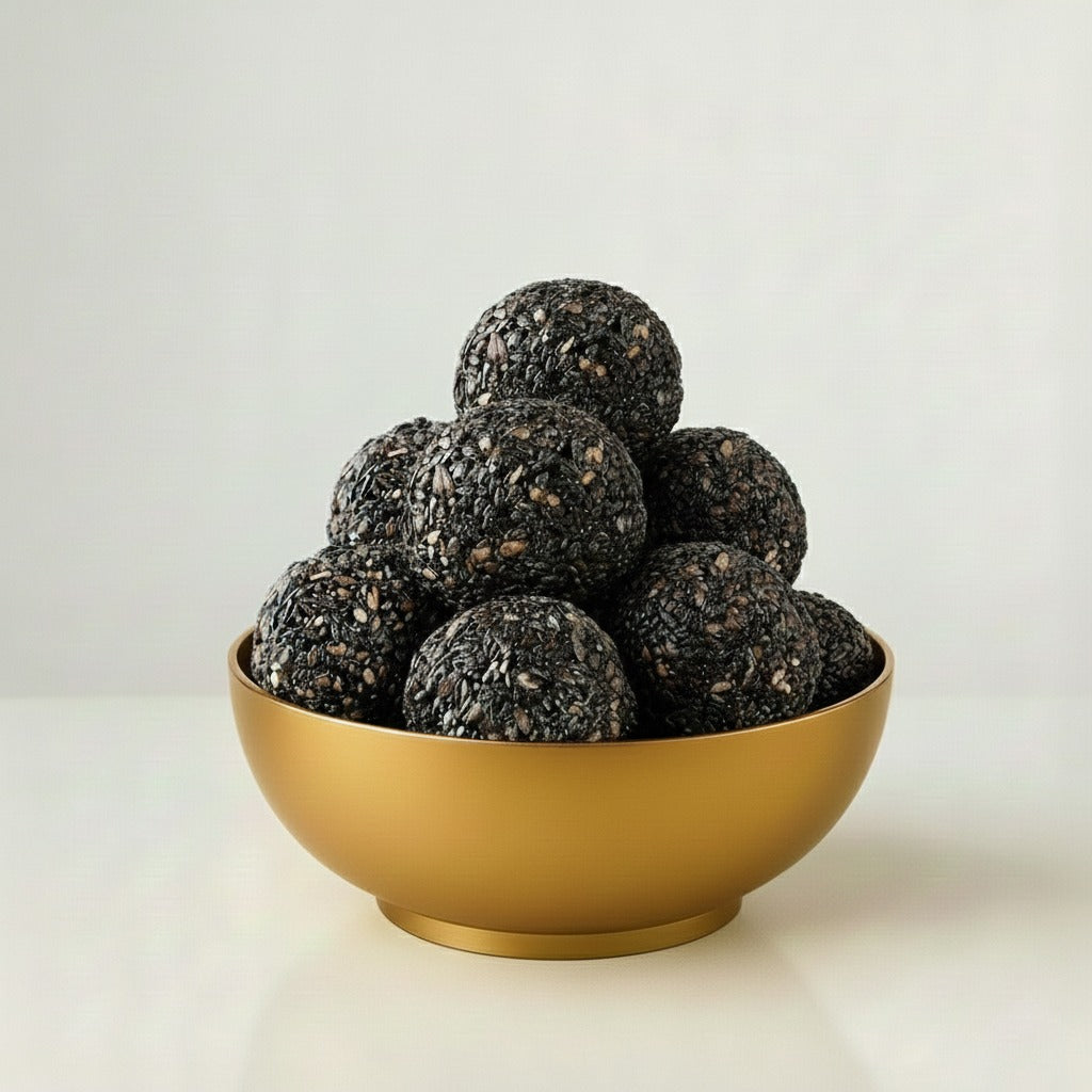 Sesame Candy Ball (Black) - 100 GM